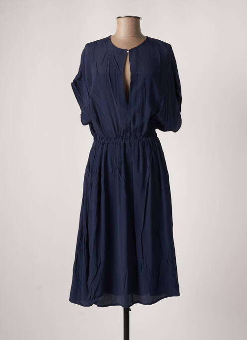 Rochie midi albastru OTTOD'AME femeie