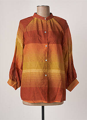 Cămașă maro MARGOT femeie