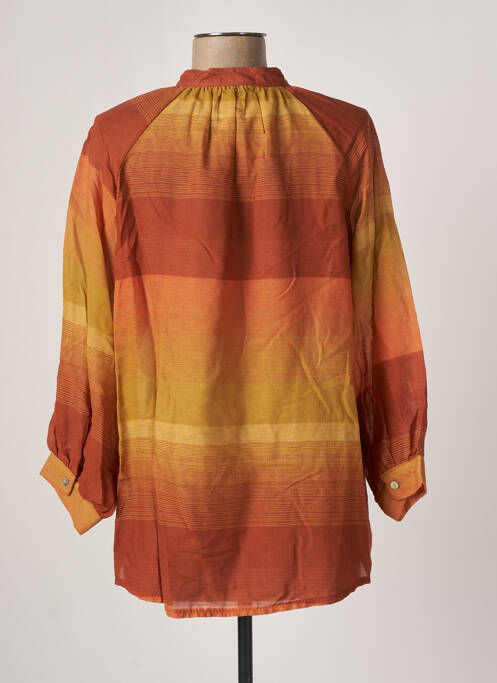 Cămașă maro MARGOT femeie