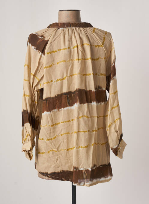 Cămașă maro MARGOT femeie