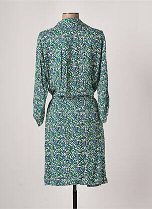 Rochie midi mâneci 3/4 mâneci 3/4 verde ATELIER JAD femeie