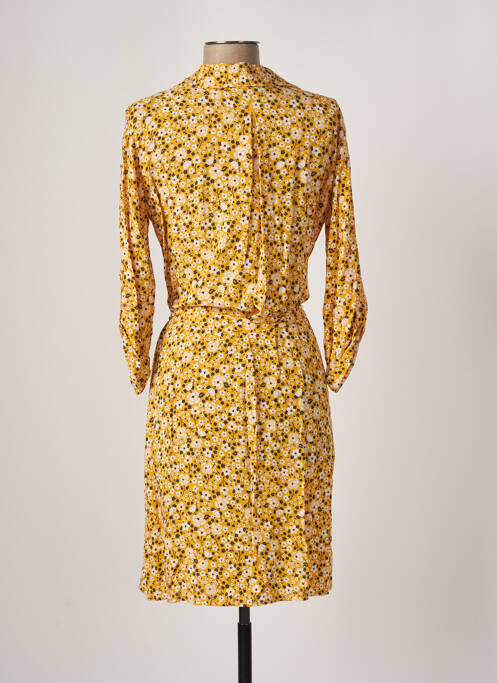 Rochie midi galben ATELIER JAD femeie