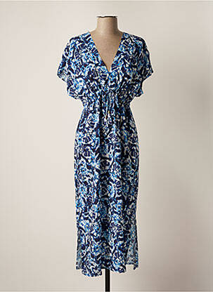 Rochie lungă albastru EMA BLUE'S femeie