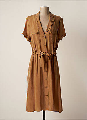 Rochie midi maro GERARD DAREL femeie