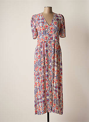 Rochie lungă bej AN' GE femeie