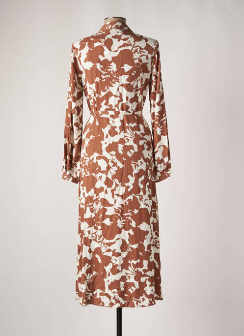 Rochie lungă maro VILA femeie