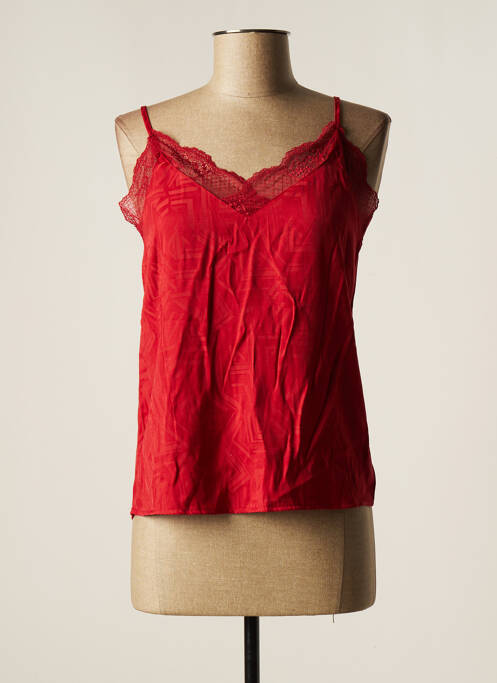 Top roșu VILA femeie