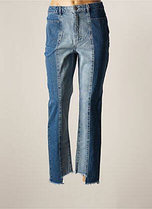 Blugi cu croială slim albastru VILA femeie