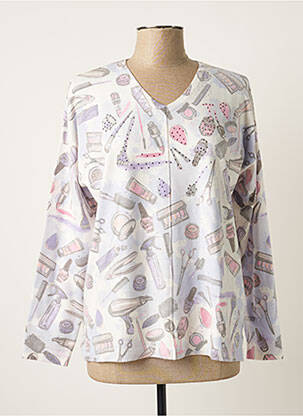 Top violet MCM femeie