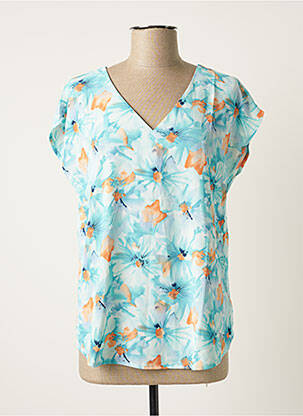 Top albastru SARAH JOHN femeie