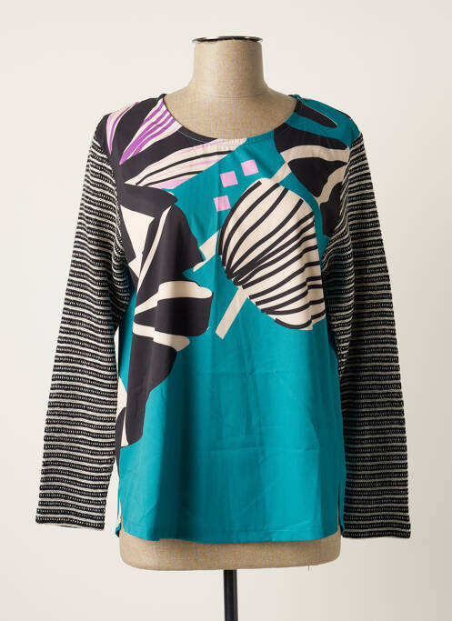 Top albastru KALISSON femeie