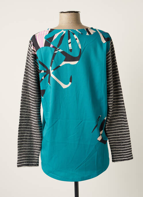 Top albastru KALISSON femeie