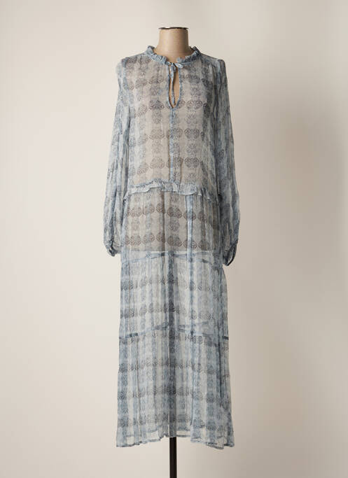 Rochie lungă albastru SPARKZ femeie