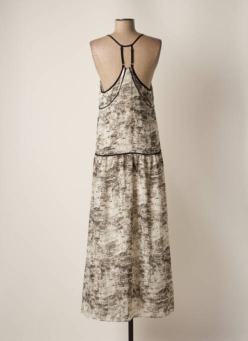 Rochie lungă gri SEE U SOON femeie