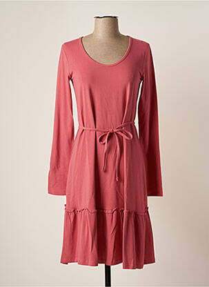 Rochie midi roz MAMA LICIOUS femeie