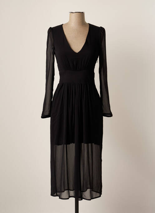 Rochie lungă negru LAAGAM femeie