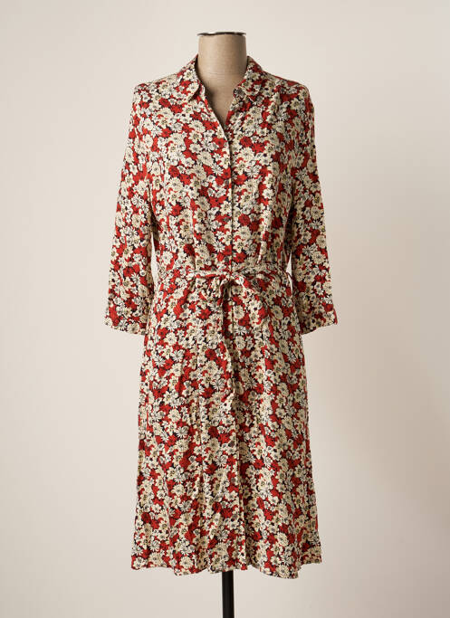 Rochie midi maro GARCIA femeie