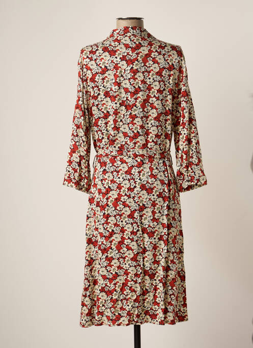 Rochie midi maro GARCIA femeie