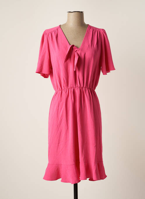 Rochie midi roz EMI-JO femeie