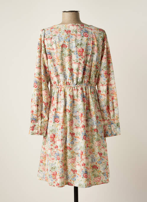 Rochie midi bej EMI-JO femeie