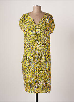 Rochie midi galben GARCIA femeie