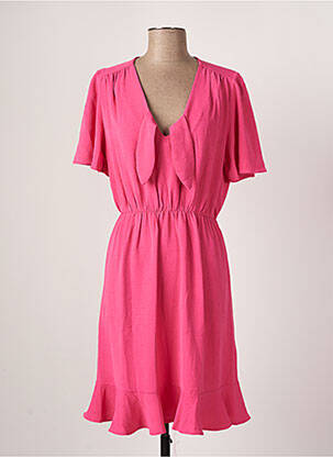 Rochie midi roz EMI-JO femeie