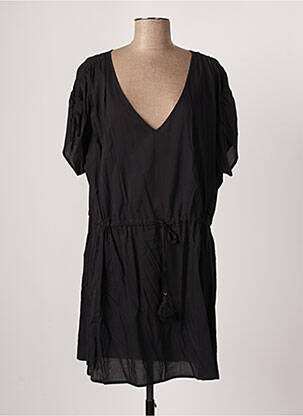 Rochie de plajă croială cambrată negru SIMONE PERELE femeie