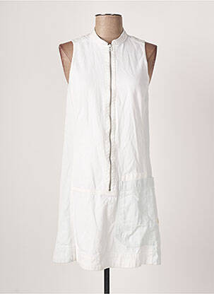 Rochie lungă alb G STAR femeie