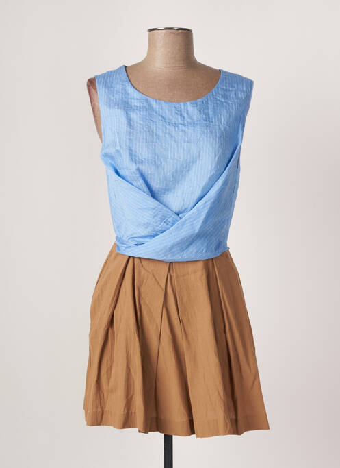 Rochie scurtă maro THE KORNER femeie