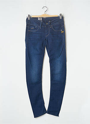 Blugi skinny elasticitate talie joasă albastru G STAR femeie