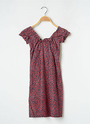Rochie scurtă mâneci scurte mâneci scurte roșu LAAGAM femeie