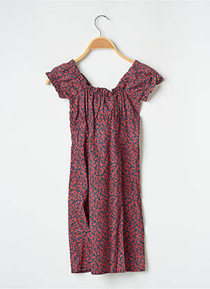 Rochie scurtă mâneci scurte mâneci scurte roșu LAAGAM femeie