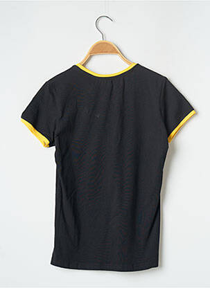 Tricou elasticitate mâneci scurte negru LOIS femeie