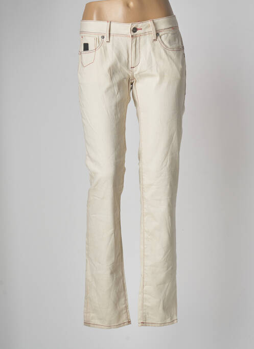 Blugi cu croială dreaptă bej G STAR femeie