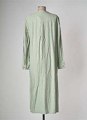 Rochie lungă mâneci lungi mâneci lungi verde SPARKZ femeie
