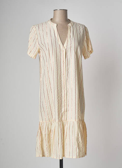 Rochie midi bej SPARKZ femeie