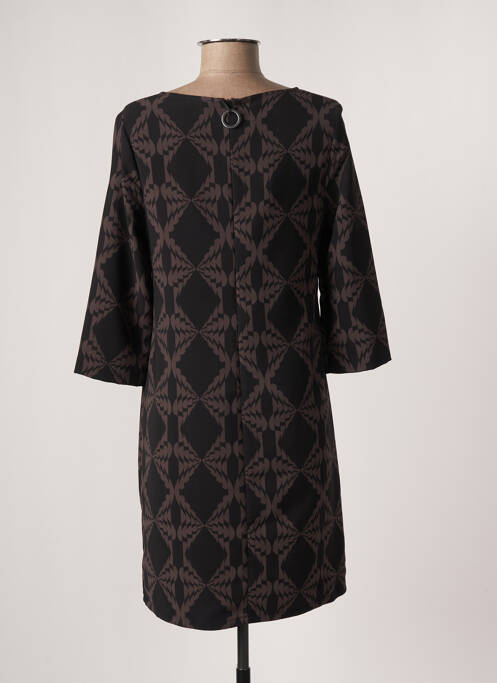 Rochie scurtă maro LA FEE MARABOUTEE femeie