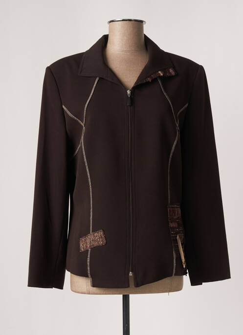 Sacou maro CHRISTINE LAURE femeie