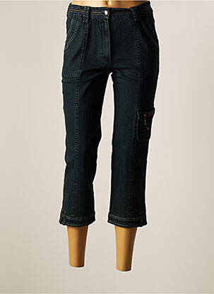 Pantalon trei sferturi albastru LES MARINS DE JAC JAC femeie