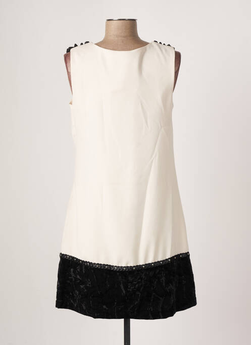 Rochie scurtă bej LM LULU femeie