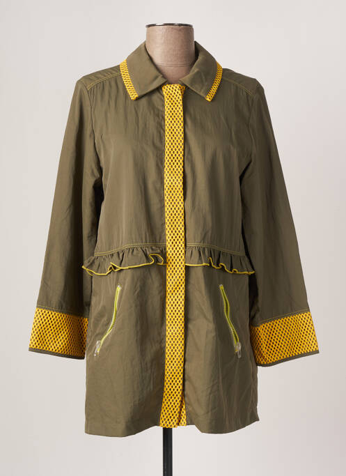 Jachete casual verde POUPEE CHIC femeie