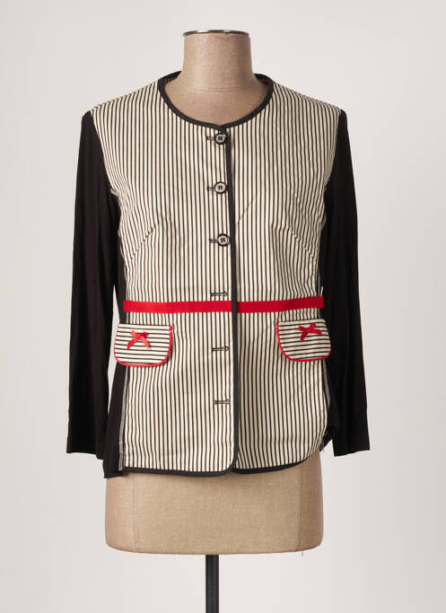 Jachete casual negru POUPEE CHIC femeie