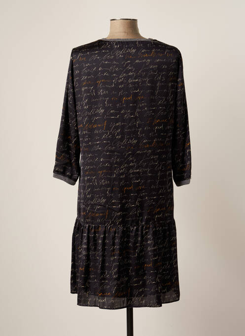 Rochie midi negru DIVAS femeie