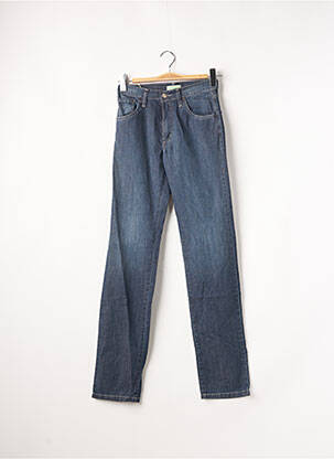 Pantalon drept albastru DESGASTE femeie