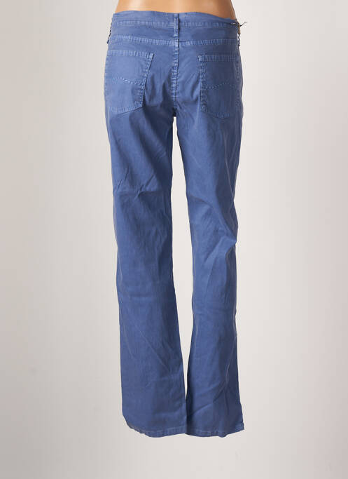 Pantalon slim albastru DESGASTE femeie
