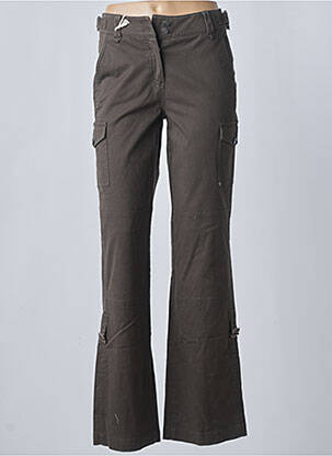 Pantalon cargo croială dreaptă mărime normală verde GARDEUR femeie