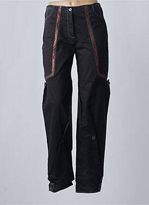 Pantalon larg negru BASKERVILLE & ME femeie