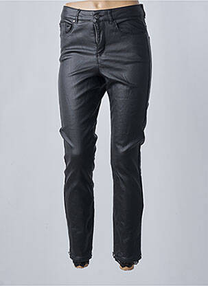 Pantalon slim mărime normală mărime normală negru FRANK LYMAN femeie