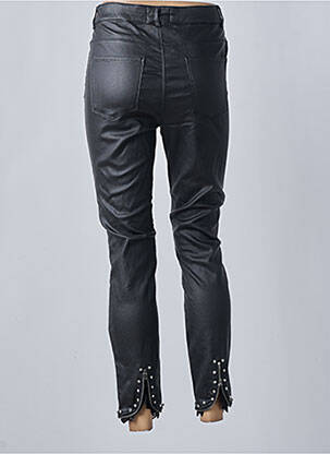 Pantalon slim mărime normală mărime normală negru FRANK LYMAN femeie