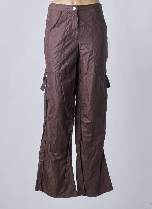 Pantalon larg maro ANIMALE femeie